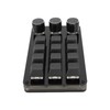 Mini 12 Key Keypad with 3 Knob Custom Programme Hot