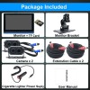 Yuanting 7" Touchscreen Monitor DVR Dash Cam Backup Rear View