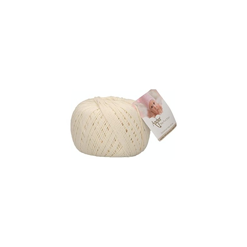 Anchor 4804000-00105 Crochet Yarn, 100% Cotton, 105, 165 m, 55