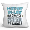 MUGFFINS MOTHER IN LAW Cushion Padding included - in English