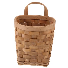 BIUDECO Hanging Storage Pouches Wall Mounted Basket Woven Storage Baskets Kitchen Organizers Multifunctional