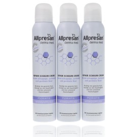 Allpresan Derma med Repair Foam Cream PSORIATIX Intensive Care – For Skin Care for Psoriasis (Psoriasis) – 200 ml (Pack of 3)