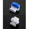 QWORK 100 Pack 3 Wire Connectors Electrical IDC 314-BOX Pigtail