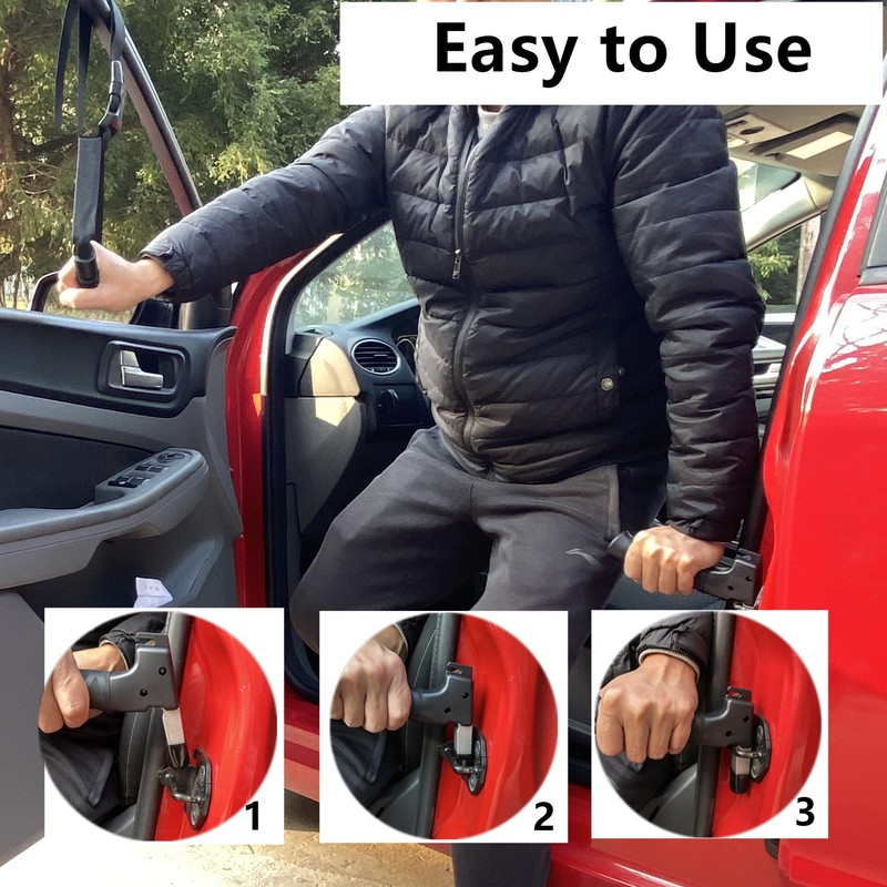 NUTNAPH Car Door Handle Assist Bar Multifunctional Vehicle Gadgets Auto