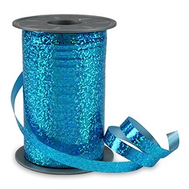 C.E. Pattberg Prasent-Holly Curling Ribbon, Turquoise, 200 m Roll, 10 mm Wide, Polypropylene, 10 mm - 200 m