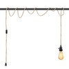 Pendant Light Cord Kit with Switch Plug in - 15Ft