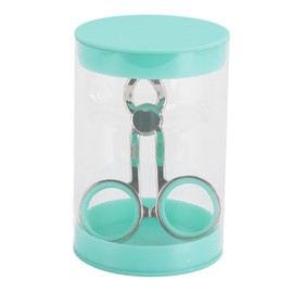 Lens Wearing Aids, Stainless Steel Enhanced Eyelid Stretcher Lens Insertion and Remover Tool with Storage Case (Green)