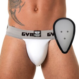 GYM Athletic Supporter with Hard Cup Included (XX-Large)