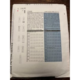 Vogue 2446 UNCUT Sewing Pattern, Misses' Petite Dress, Size 6-8-10