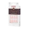 KISS Classy French Nail Manicure Kit with Gel Finish, Medium,