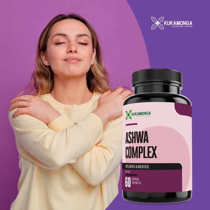 Frasco Complex 500 Mg - 60 Cápsulas Para Relajación Sin