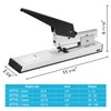 IMLIKE Heavy Duty Stapler with 2000 Staples: 100 Sheets High