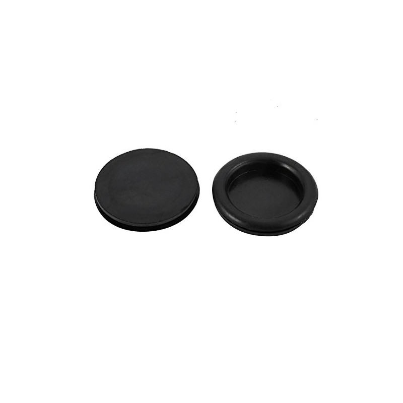 sourcingmap 2Pcs 50mm Drill Hole Diameter Electrical Rubber Wire Protection