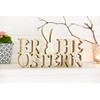 Heitmann Deco Wood 'Ostern’ Lettering with Hare – Easter bunny