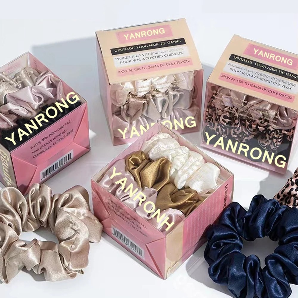 mulberry silk scrunchies