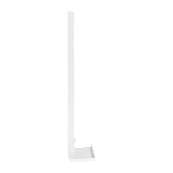 White Fascia Capping Board Ogee Internal PVC-u Corner Trim