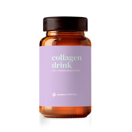 Sanopoly ESSENTIALS collagen drink 200g, Leckeres Johannisbeer Pulver mit Collagen Typ 1 und Vitaminen, für die Haut, Unterstützt die Nägel