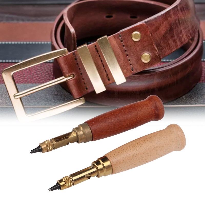 Screw Hole Punch Hardening Heat Leather Screw Punch with 12
