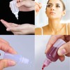 Recogwood 5pc 50ml Plastic Dropper Bottles, Translucent Squeezable Eye Dropper