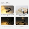 Portable Rechargeable Reading Light Magnetic Clip On Book Light for