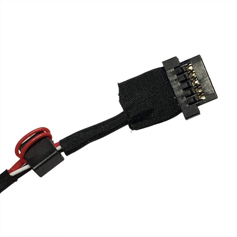 Gintai DC Power Socket with Wiring Harness Replacement for Dell