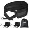 Bilbear Sled Pulling Belt,Adjustable Sled Training Waist Belt,Belt for Pulling,Weight