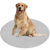 2 Pack Reusable Pee Pads for Dogs 48", Washable Round