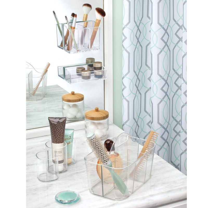 InterDesign, Clarity Organizador de Maquillaje, Transparente