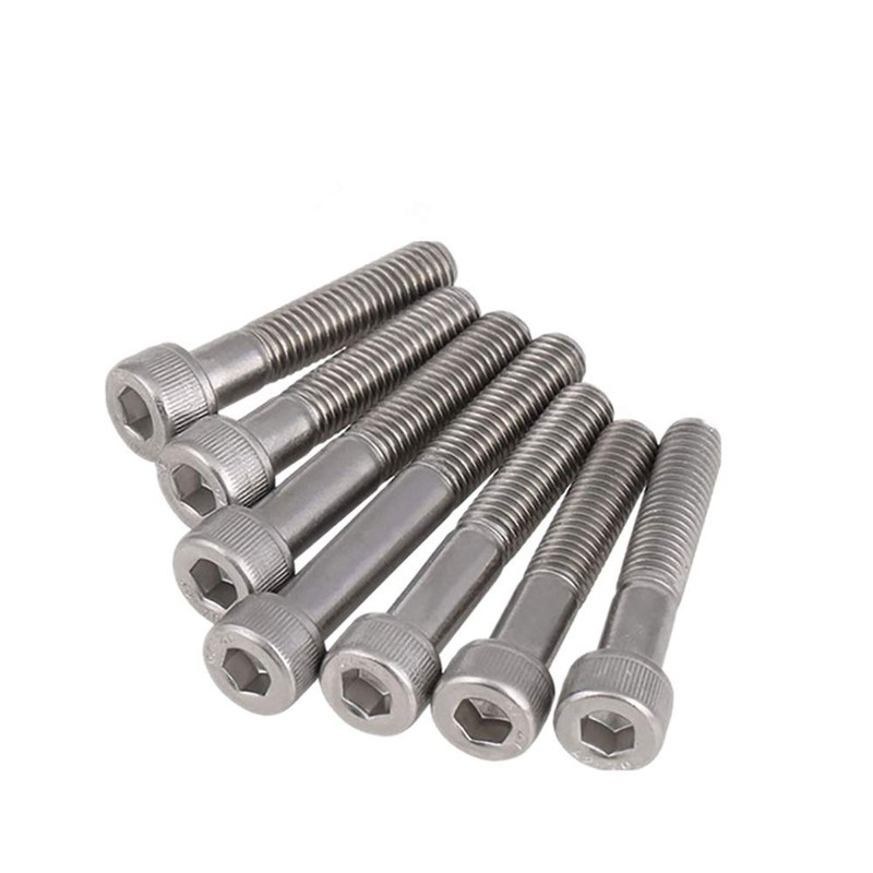 10Pcs Hex Socket Cap Head Screws Stainless Steel Hexagonal Head