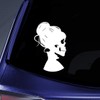 Bargain Max Decals Victorian Woman Skull Sticker Decal Notebook Car