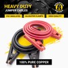 Spartan Power Heavy Duty Jumper Cables with Alligator Clips, 100%
