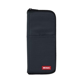 Lihit Lab A7652-24 Flat Pen Case, Black