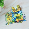 SHIDXIB 1Pcs Creative Window Hanging Decorative Owl Decor Window Hangings