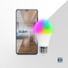 ICON Pack 3 Pzas Foco Inteligente WiFi 9W RGB W