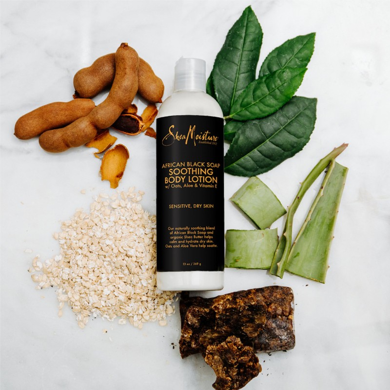 Sheamoisture Soothing Body Lotion for Troubled Skin African Black Soap