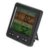 Indoor Temperature Humidity Gauge Clock Large Screen Electronic Digital Display