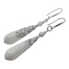 THEPRETTYBITS White Howlite Teardrop Earrings, Beaded Natural Gemstone, Long Dangle