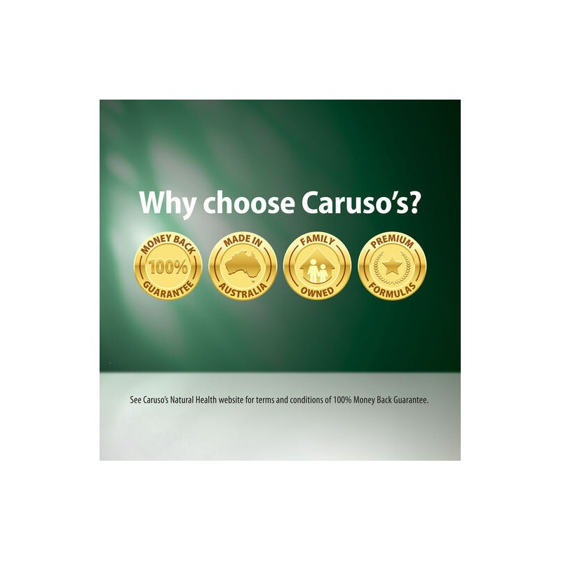 Caruso's Natural Health Berberine Crave Less 42 Tablets