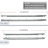 ItranMc Window Molding Trim for Honda CR-V/CRV 2007-2011,Chrome Outer Door