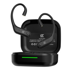CCA KZ AN01 Active Noise Cancellation Wireless IEM Bluetooth Adapter, Bluetooth 5.4 Module, 40Hrs Playback Sport Earhook for KZ ZS10 PRO/ZSN Pro X/AS16 PRO X/Castor/EDX Pro, CRA/C12(0.78mm Pin)