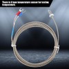 1-5 m Length Thermocouple Type K Cable M6 BSW Thread