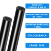 ERGAOBOY Black 10M Polyurethane PU Air Hose Pipe Kit, 6mm