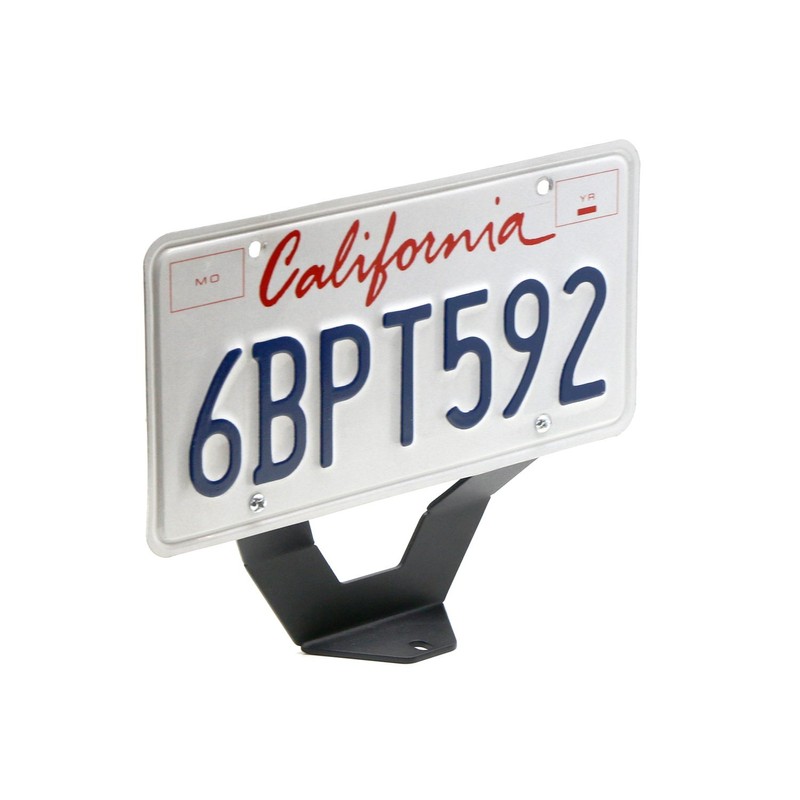 iJDMTOY V-Shape Bull Bar License Plate Relocator Relocation Mounting Bracket,