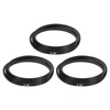 sourcing map 3 Pcs 3L620 Classic Wrapped Rubber V-Belt, 62"(1575mm)
