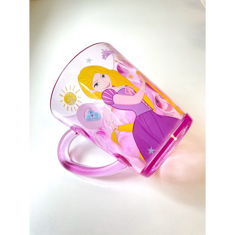 Everyday Delights Princess Rapunzel Pink Durable ABS Plastic Cup, 250ml