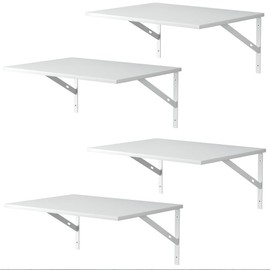 Deep Floating Shelves for Wall, 12 Inch Deep White Shelves for Bedroom, Large Wall Shelf for Living Room, Kitchen, Bathroom, Laundry Room and Decor Storage