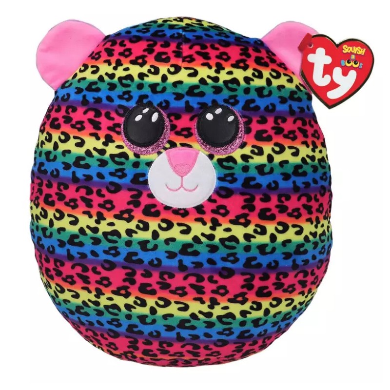 Ty Squish a Boos - DOTTY the Leopard Cushion Pillow
