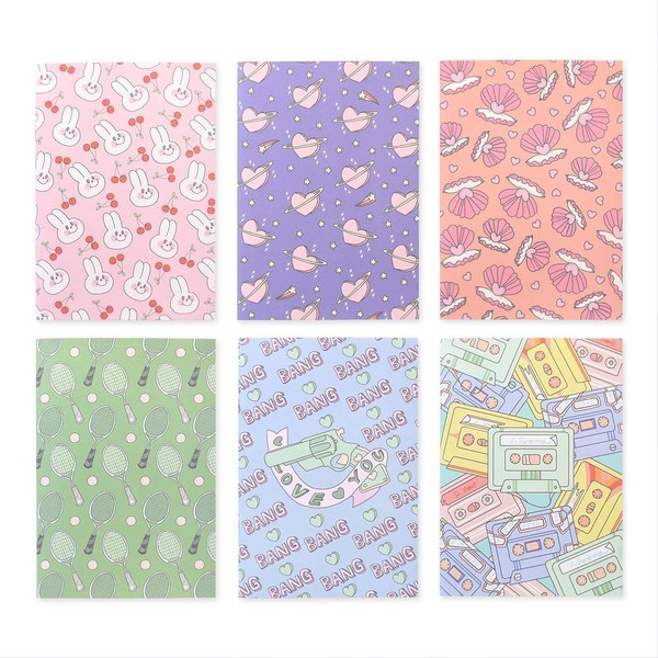 Monolike A5 Fantastic Notebook 6 Set - A5 Fantastic Notebook