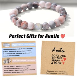 THEMEROL Aunt Gifts from Niece Auntie Gifts Aunt Gifts from Nephew Best Aunt Ever Gifts Bracelet Birthday Mothers Day Gift Just Because Gifts for Her Galentines Valentines Day Christmas Easter