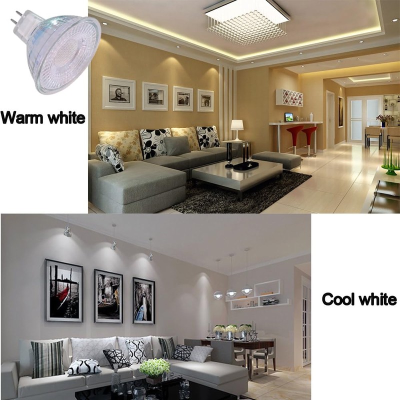 CIKAMIO MR16 12-24v Non-dimmable Low Voltage 4w cob led spot